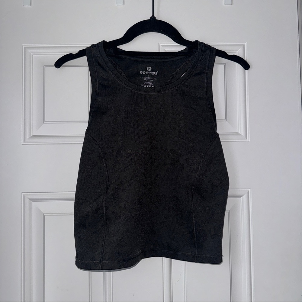 90 Degree By Reflex Charcoal Tank Top - Picture 4 of 7